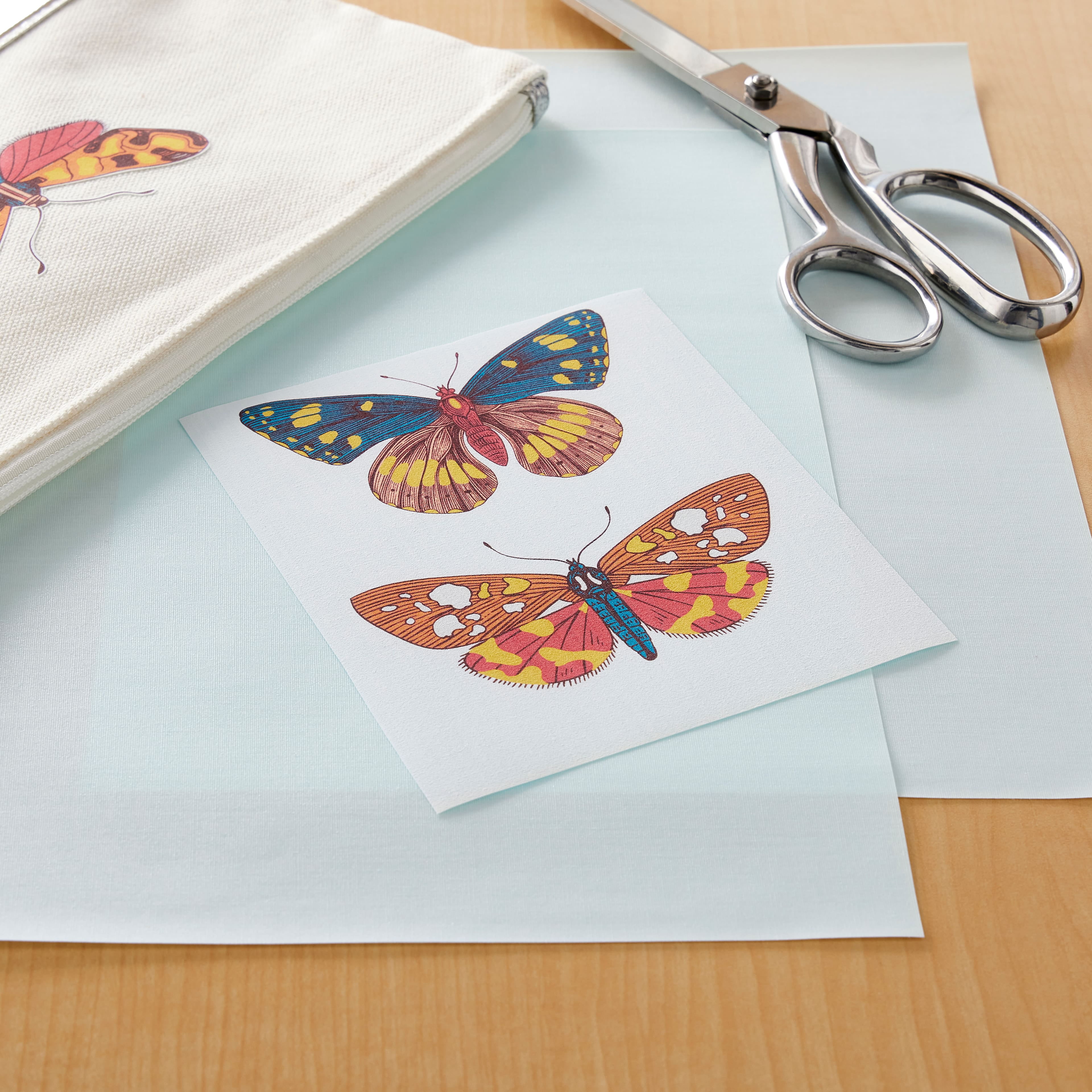 Fusible Cotton Fabric Sheets - 10 Sheets