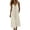 White, variant on Kukoosong Women's Spaghetti Strap V Neck Midi Dress, Button Front Loose Sleeveless A-Line Dress, Casual Sundress with Side Pockets for Summer Daily