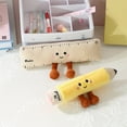 thumbnail image 3 of Cartoon Smile Stationery Series Plush Toys Soft Ruler Pencil Notebook Plush Toys Funny Gift To Kids, 3 of 4