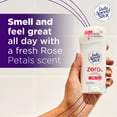 Lady Speed Stick Zero Deodorant for Women, Rose Petals, 2.1 Oz