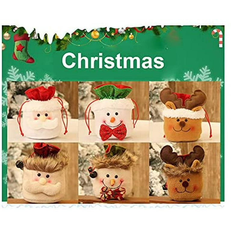 10pcs Christmas Ziplock Gift Bags Socks Boots Shape Santa Claus Snowman  Resindeer Candy Bag New Year Party Xmas Packaging Decor - AliExpress