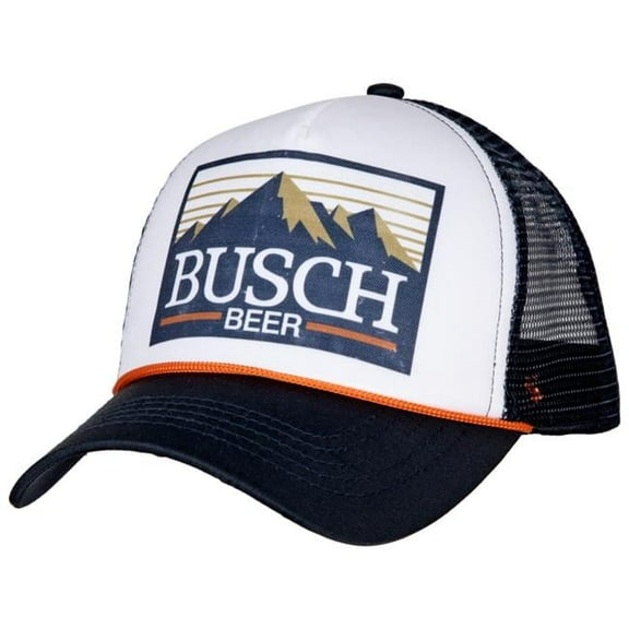 Mountain Logo Trucker Hat, Blue