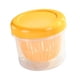 thumbnail image 5 of Colador de yogur con tapa para hacer yogur griego espeso. amarillo, 5 of 9