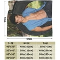 thumbnail image 3 of Taylor Lautner Fleece Blanket for Couch - Throw Blanket Lightweight Taylor Lautner Merch Super Soft Cozy Luxury Bed Blanket Microfiber and Throws for Sofa, 3 of 6