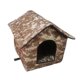 thumbnail image 1 of Bonita perrera de tela Oxford para gatos, parte superior con cremallera, método de conexión resistente a la intemperie, duradero para perros pequeños, Estilo D Sunnimix Perros Cama Gato, 1 of 8