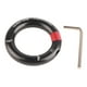 thumbnail image 2 of Anillo de rápel con apertura de 12mm, conector de escalada desmontable, aseguramiento para escalada en roca, punto de conexión de rescate de arboristas, negro YUNYI BRAND  Deportes, 2 of 8