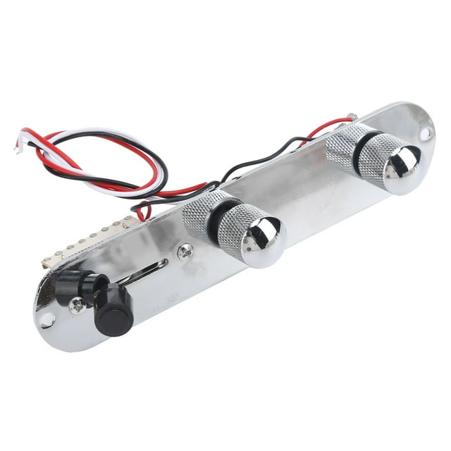 Metal Guitar Control Plate, High Durability Exquisite Craftsmanship Rust Guitar Prewired Circuit Board For TL Electric Guitar Gold,Silver,Black