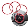 thumbnail image 1 of Anillo de ajuste para salida de aire acondicion de coche rojo para Mazda MX-5 MX5 Mazda 2 CX-3 CX3 RF ND Accesorios de coche, 1 of 1