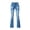 zb-Light Blue, variant on Flare Jeans for Women High Waist Bootcut Stretchy Stacked Wide Leg Jeans Teen Girls Trendy Hippie Pants with Pockets