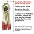 thumbnail image 6 of 35” Halloween Decoration Outdoor Hanging Zombie for Haunted House Prop, Party Supplies Decor,White, 6 of 7