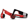 thumbnail image 1 of Lian LifeStyle Premium Bone Conduction Headphones Lightweight & Waterproof w/Mic & Bluetooth. Wireless Over Ear Headset for Adults and Kids, Suitable for Sports, Gaming, Travel, Office (Black w/Red), 1 of 9