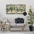 thumbnail image 3 of Stupell Industries Modern Earth Tone Bouquets Abstract Painting Brown Floater Framed Canvas Art Print Wall Art, 25 x 25, Set of 2, 3 of 9