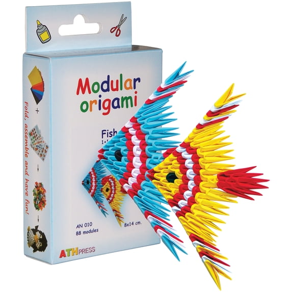 ATH Press AN010 Modular Origami Kit - Fish