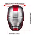 Iron Man Helmet Electronic MK5 Helmet Wearable Ironman Mask with