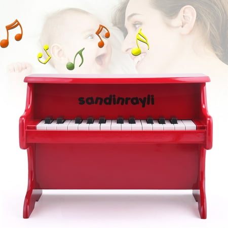 JAXPETY Child 25 Key Toy Grand Baby Toy Piano with Easy to Learn Songbook Stickers