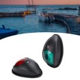 thumbnail image 4 of Lámpara De Yate, Luz De Navegación De Barco LED De Alto Brillo 2 Piezas IP66 A Prueba De Agua Para Barcos De Pesca Para Yates Anggrek Otros, 4 of 8