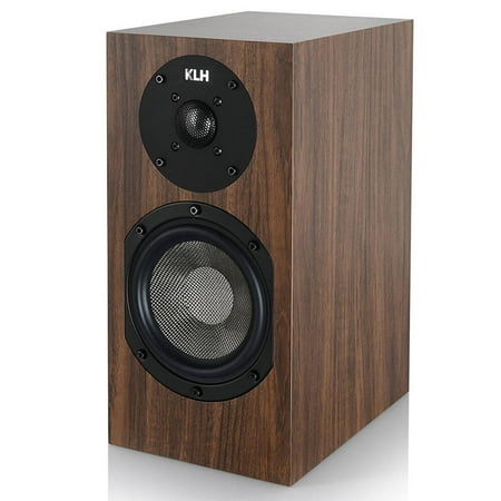 KLH AUDIO - Albany II Bookshelf Speaker (pair) - Black Oak