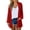 Red#cardigan sweaters for women summer, variant on Womens Light Cardigan Dressy Casual Plain Chiffon Cardigans Flowy Summer Open Front Long Sleeve Cover Up with Pockets Green,L