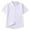 White, variant on Boy's Dress Shirts Short Sleeve Cotton Shirts Kids Casual Button Down Shirts