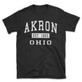 thumbnail image 1 of Akron Ohio Classic Established Men's Cotton T-Shirt, 1 of 1