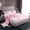 White Pink, variant on Castle Fairy Boys Girls Cute Ribbon Bow Twin Sheet Sets,Pink White Checkered Bedding