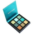 thumbnail image 2 of 9 Color Metallic Bright Eyeshadow Palette Glitter Eye Shadow Tray, 2 of 7