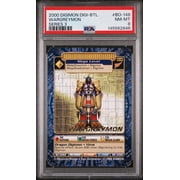 Collectible 2000 Digimon Digi-Battle Series 3 Wargreymon G #Bo148 PSA 8