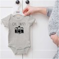 thumbnail image 5 of Oh Snap Photography Lover Romper Boys or Girls Infant Baby Brisco Brands 12M, 5 of 6