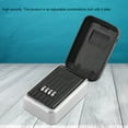 thumbnail image 2 of Caja para llaves de seguridad, caja de bloqueo para almacenamiento de pared exterior compacta y sólida, tecnología avanzada, 2 of 8