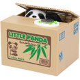 thumbnail image 3 of Steal Money Box Piggy Bank Saving Coin, Fun Cat Stealing Money Piggy Bank (Panda Box Bamboo), 3 of 4