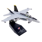 1:100 18F Fighter Model with Base Plane Model Gift for Adult Decoration