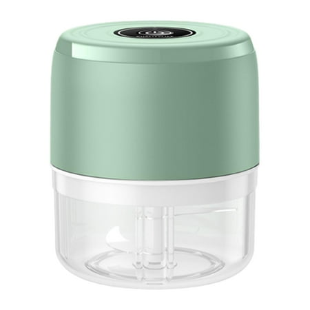 

Garlic Masher Crusher Electric Garlic Chopper for Chilli Vegetables Ginger 100ml Green