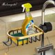 thumbnail image 4 of Aluminum Basket Shelf Single Layer Bathroom Accessory Storage For Shampoo Soap Shower Storage Rack Holder Organizer With Hooks Wb8007, 4 of 5