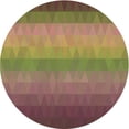 thumbnail image 1 of Ahgly Company Machine Washable Indoor Round Transitional Caramel Brown Area Rugs, 8' Round, 1 of 7