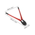 thumbnail image 2 of VEVOR Hand Swager Crimper 30 inch,Swaging Tool for 5/32" 1/4" 5/16" Wire Rope,Hand Cimping Tool for Copper Aluminum Oval Sleeves and Stop Sleeves,Wire Rope Crimping Tool Swage Tool Long Handle Lab, 2 of 9