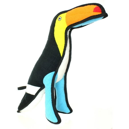 VIP Products Tuffy Zoo Toucan Dog Toy, Multicolor