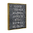 thumbnail image 3 of Stupell Industries Vintage Motivational Phrase Inspirational Painting Gold Floater Framed Art Print Wall Art, 25 x 31, 3 of 9
