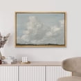 thumbnail image 4 of HFDF Canvas Prt Wall Art Gray Clouds Over Rustic Field Landscape Nature Wilderness Illustrations Modern Art Farmhouse/Country Cool for Livg Room, Bedroom, Office - Natural 10x8inch Unframed, 4 of 6