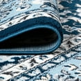 thumbnail image 6 of JONATHAN Y MODERN PERSIAN 2 x 8 Runner Rug, Palmette Floral - Navy/Blue, MDP503D-28, 6 of 9