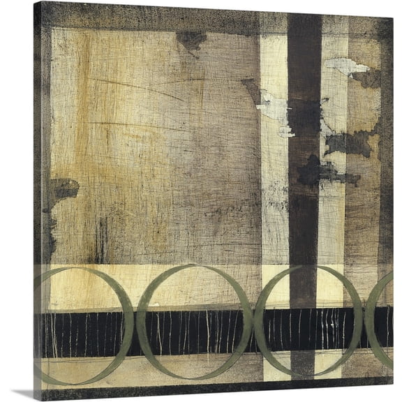 Great BIG Canvas | "Full Circle II" Canvas Wall Art - 20x20