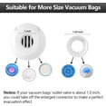 thumbnail image 3 of Bomba de Vacío Eléctrica Portátil para Bolsas de Almacenamiento y Viaje – Compresión Rápida y Potente (Bolsas No Incluidas), 3 of 5
