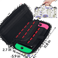 thumbnail image 3 of Herdesigns Floral Wildflower Plant Carrying Case for Nintendo Switch 2 with 20 Game Card Slots, Portable Travel Carry Case for Accessories and Console, 3 of 8