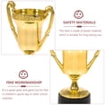 thumbnail image 2 of Premios Mini Trofeo: 8 Uds Mini trofeos para premios de niños trofeos de recompensa dorada de plástico Mini copa de trofeos de premio, 2 of 5