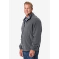 thumbnail image 3 of KingSize Men's Big & Tall Explorer Plush Fleece Full-Zip Jacket, 3 of 6