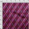thumbnail image 3 of oneOone Silk Tabby Wine Fabric Check Diy Clothing Quilting Fabric Print Fabric By Yard 42 Inch Wide, 3 of 4