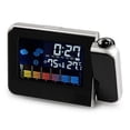 thumbnail image 4 of LED Color Screen Weather Forecast Projection Alarm Clock Electronic Clock Perpetual Calendar Weather Station, 4 of 5