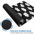 thumbnail image 6 of Long Mouse Pads for Desk,Black Halloween White Ghosts Desk Mats on Top Of Desks, Desk Mouse Pad Extra Large with 3mm Non-Slip Base and Stitched Edge for Gaming,Office,Work,Home 47.3"x23.6", 6 of 6