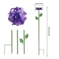 thumbnail image 2 of Ohmyroo Steel-Alloy Insect Feeder Stake Flower Shape Rust-Proof, 2 of 6