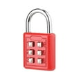 thumbnail image 5 of 6/8/10 Digit Combination w/ Keys Travel Suitcase Luggage Padlock Res✨✨ Lock V89C V1D7, 5 of 6