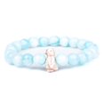 thumbnail image 1 of Pulsera elástica Fahlo de seguimiento de pingüinos, talla única, color verde agua, 1 of 7